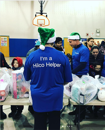 Hilco Helpers Santa Hat