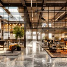 Modern Workspace Dynamics, Blending Business and Design, A Hub for Creativity and Collaboration