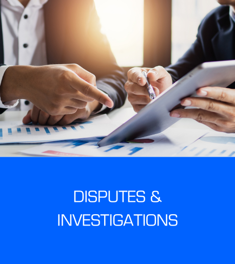 disputes and investigations