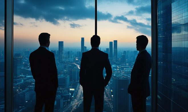 Private equity managers assessing undervalued companies, finance, investment opportunities