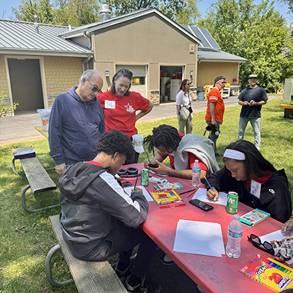 Sunrise Cancer Camp Hilco Helps Volunteers