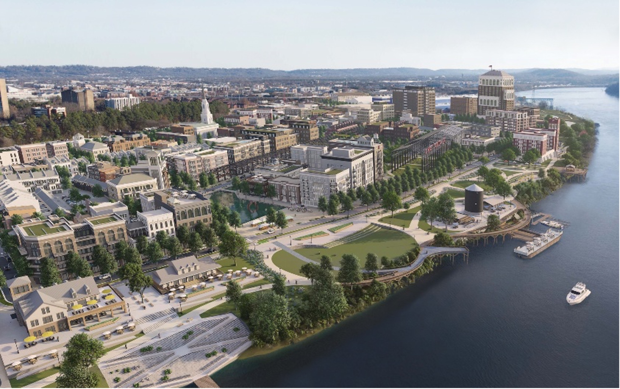 The Bend rendering