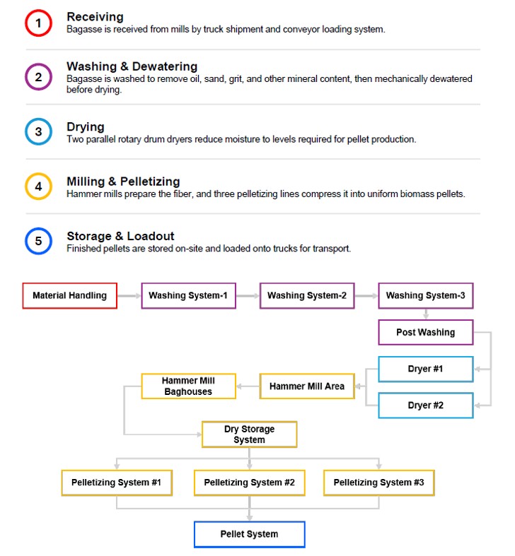 Delta Biofuel Production Process