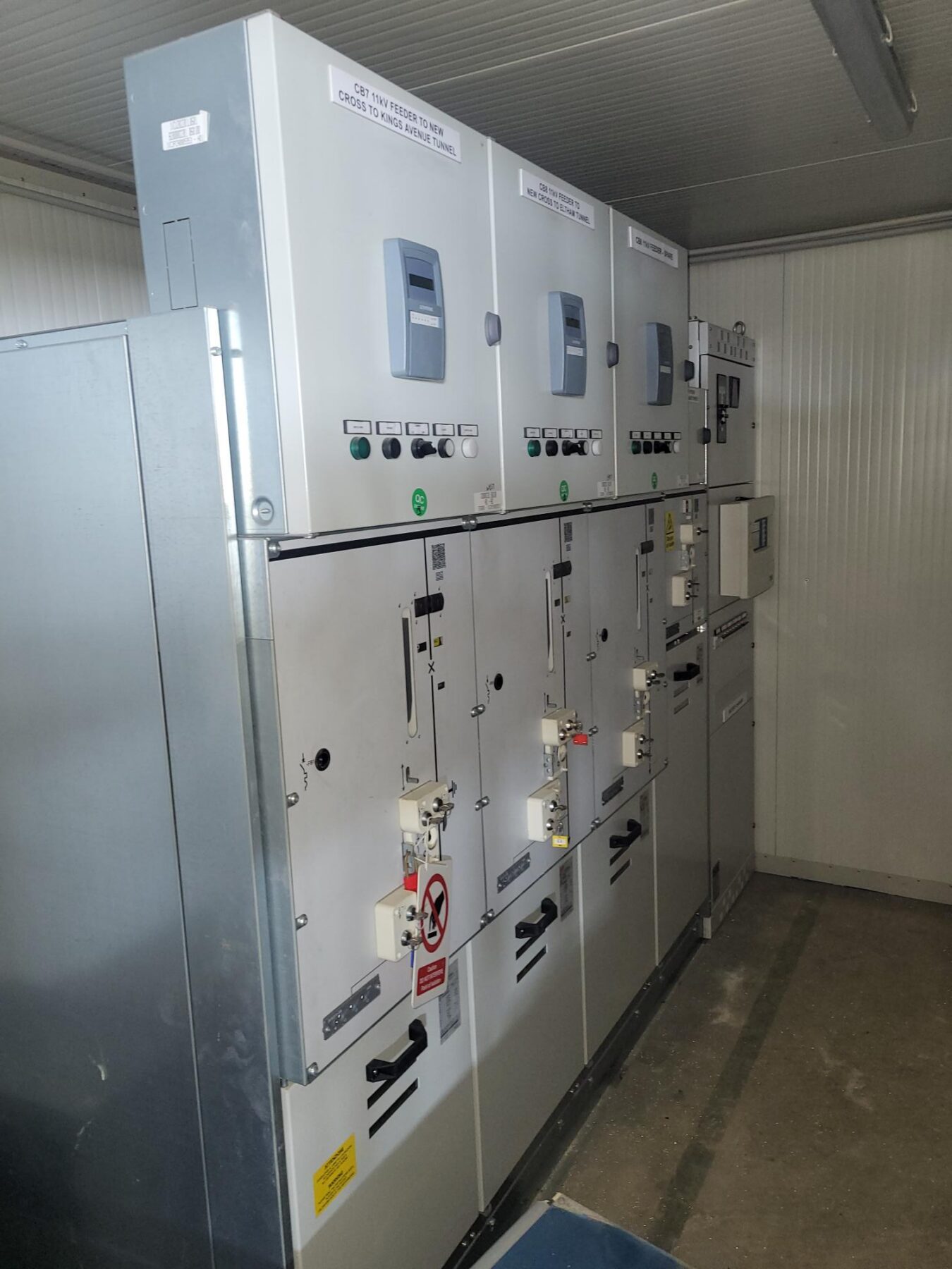 Two Containerised Substations and a Containerised Switchroom
