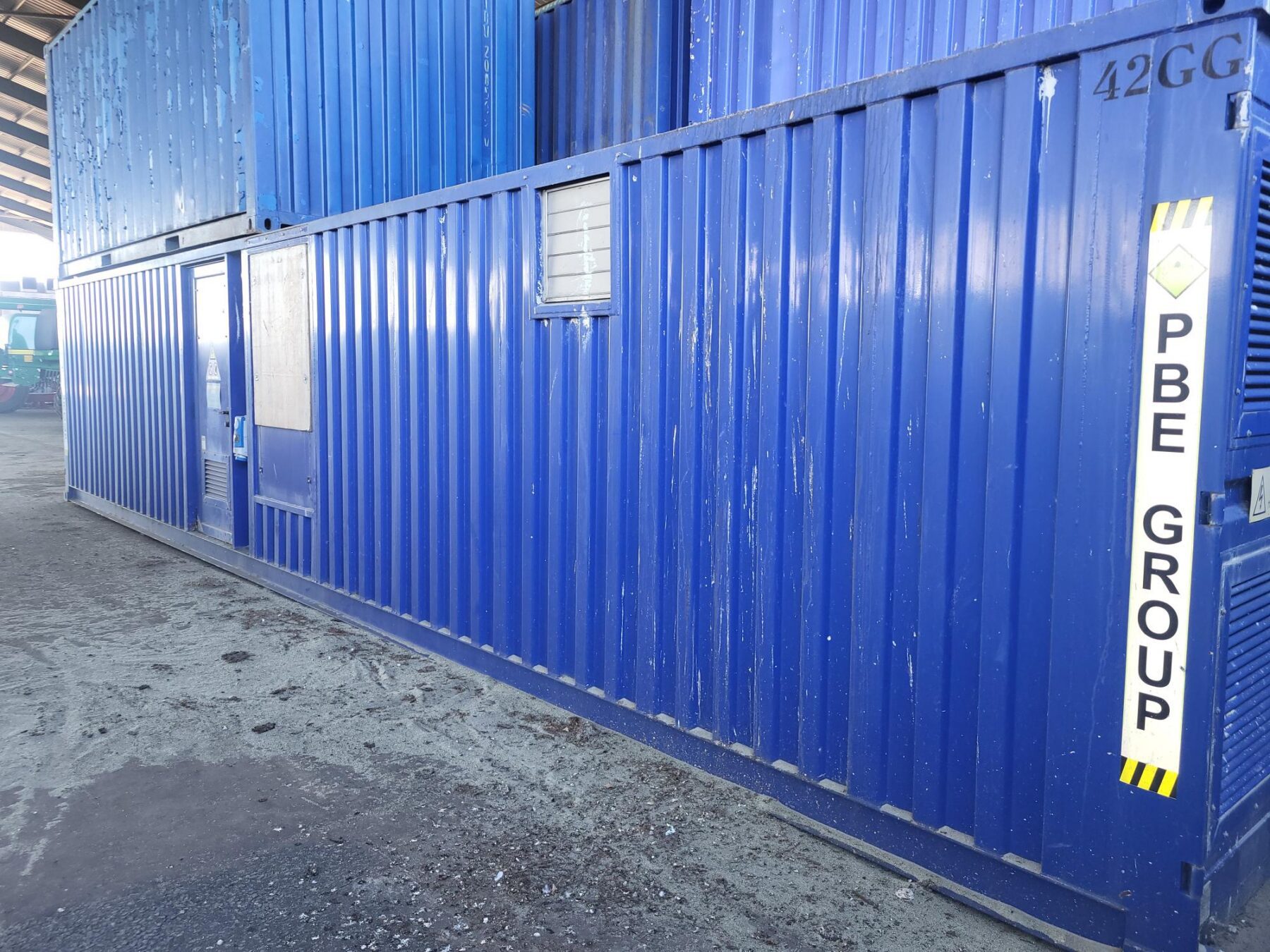 Two Containerised Substations and a Containerised Switchroom