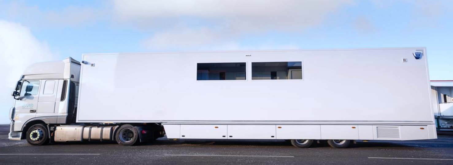 A Large Modern Fleet of Healthcare and Exhibition Trailers