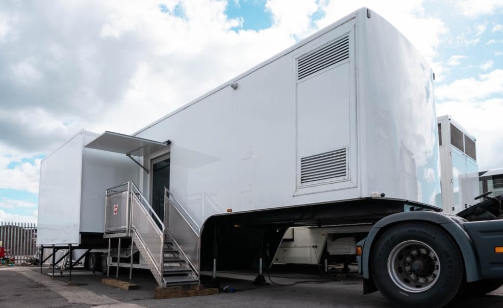 A Large Modern Fleet of Healthcare and Exhibition Trailers