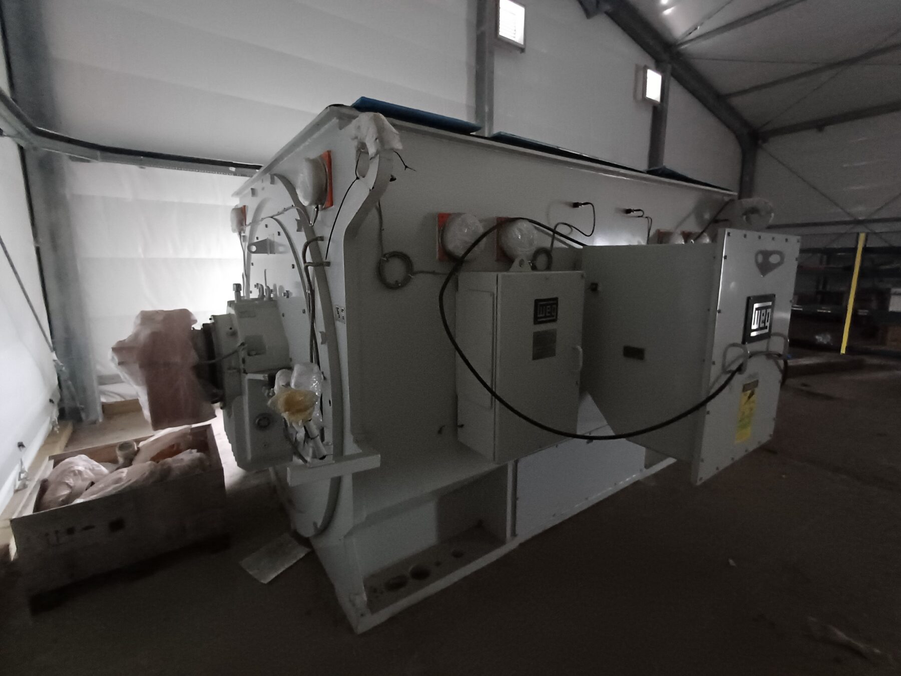 Range of Support Equipment Used in Production/Maintenance at Biomass & AD Plant