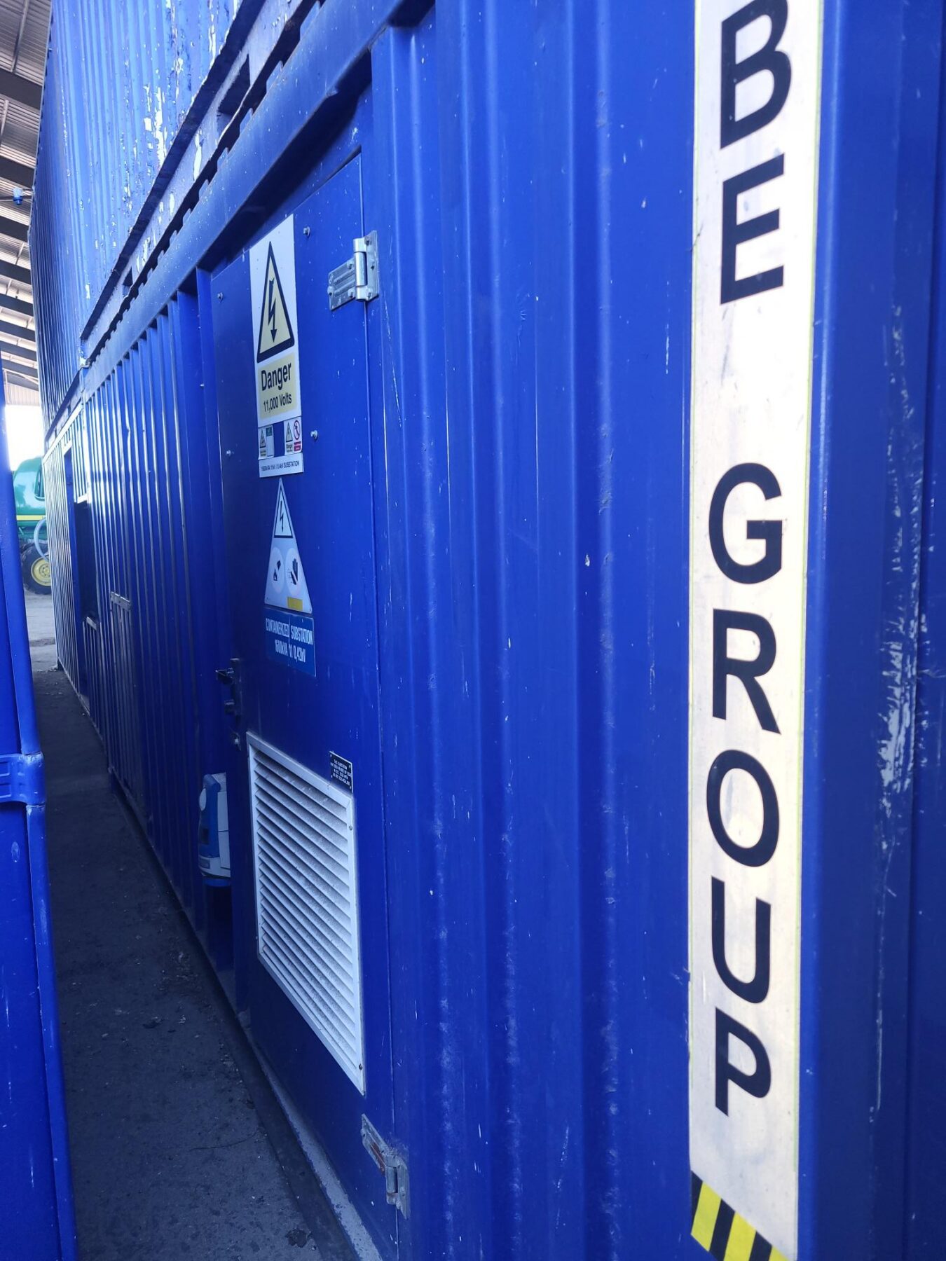 Two Containerised Substations and a Containerised Switchroom