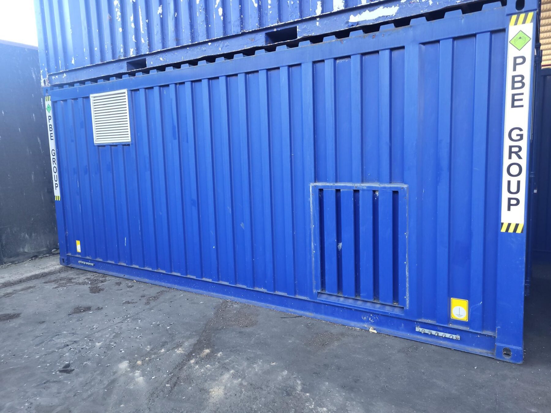 Two Containerised Substations and a Containerised Switchroom