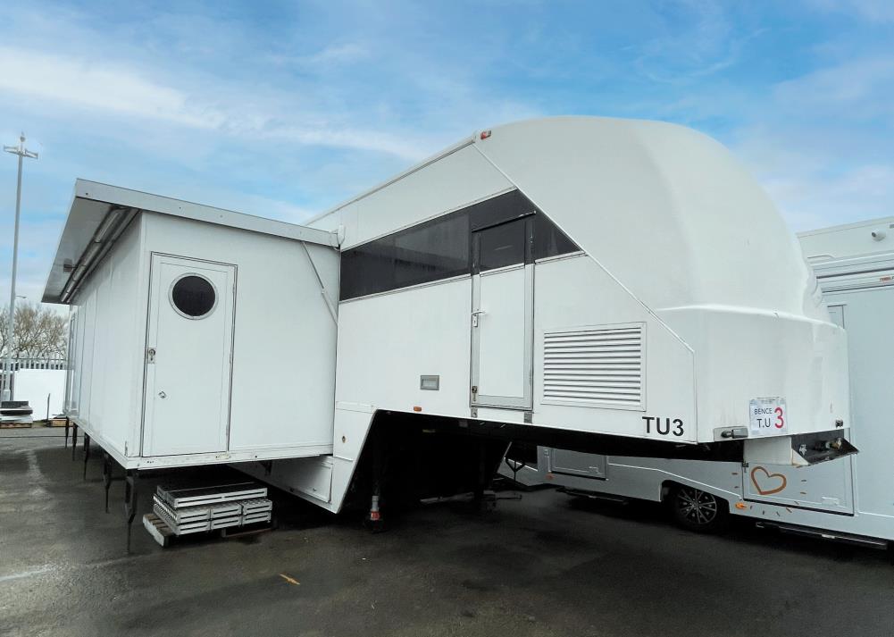 A Large Modern Fleet of Healthcare and Exhibition Trailers