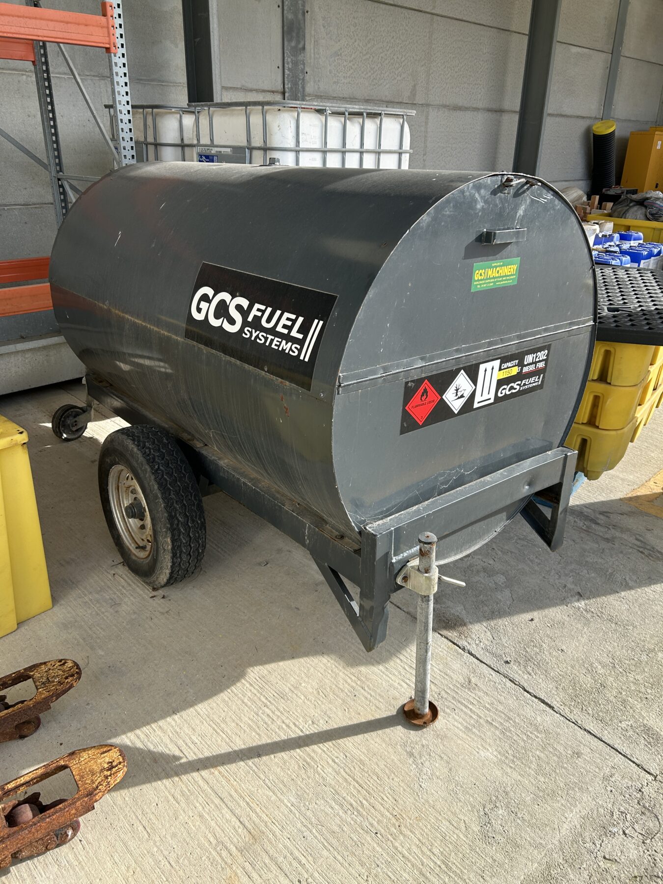Range of Support Equipment Used in Production/Maintenance at Biomass & AD Plant