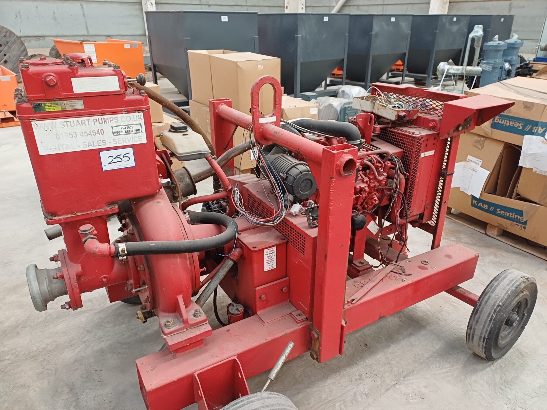 Range of Support Equipment Used in Production/Maintenance at Biomass & AD Plant