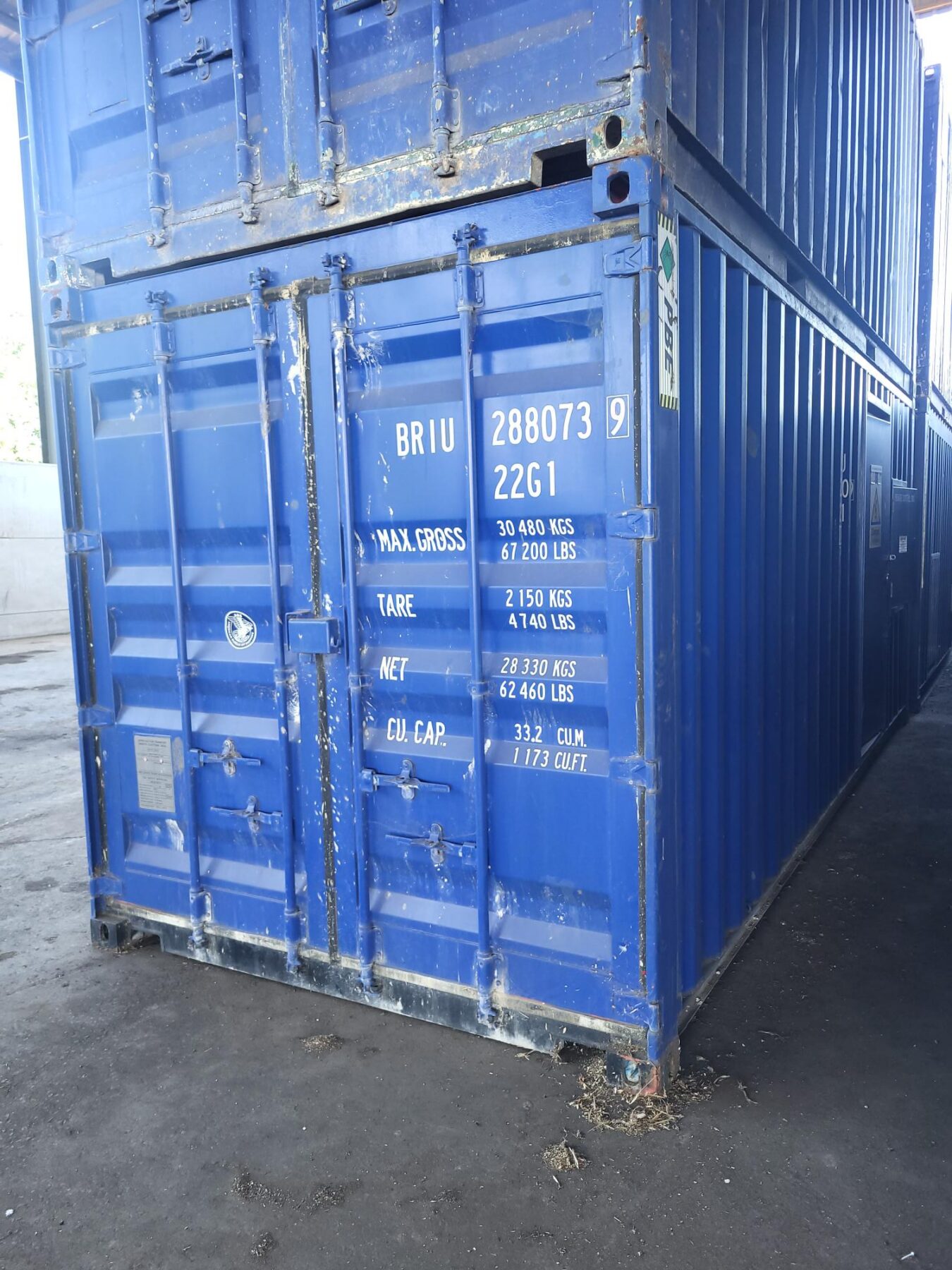 Two Containerised Substations and a Containerised Switchroom