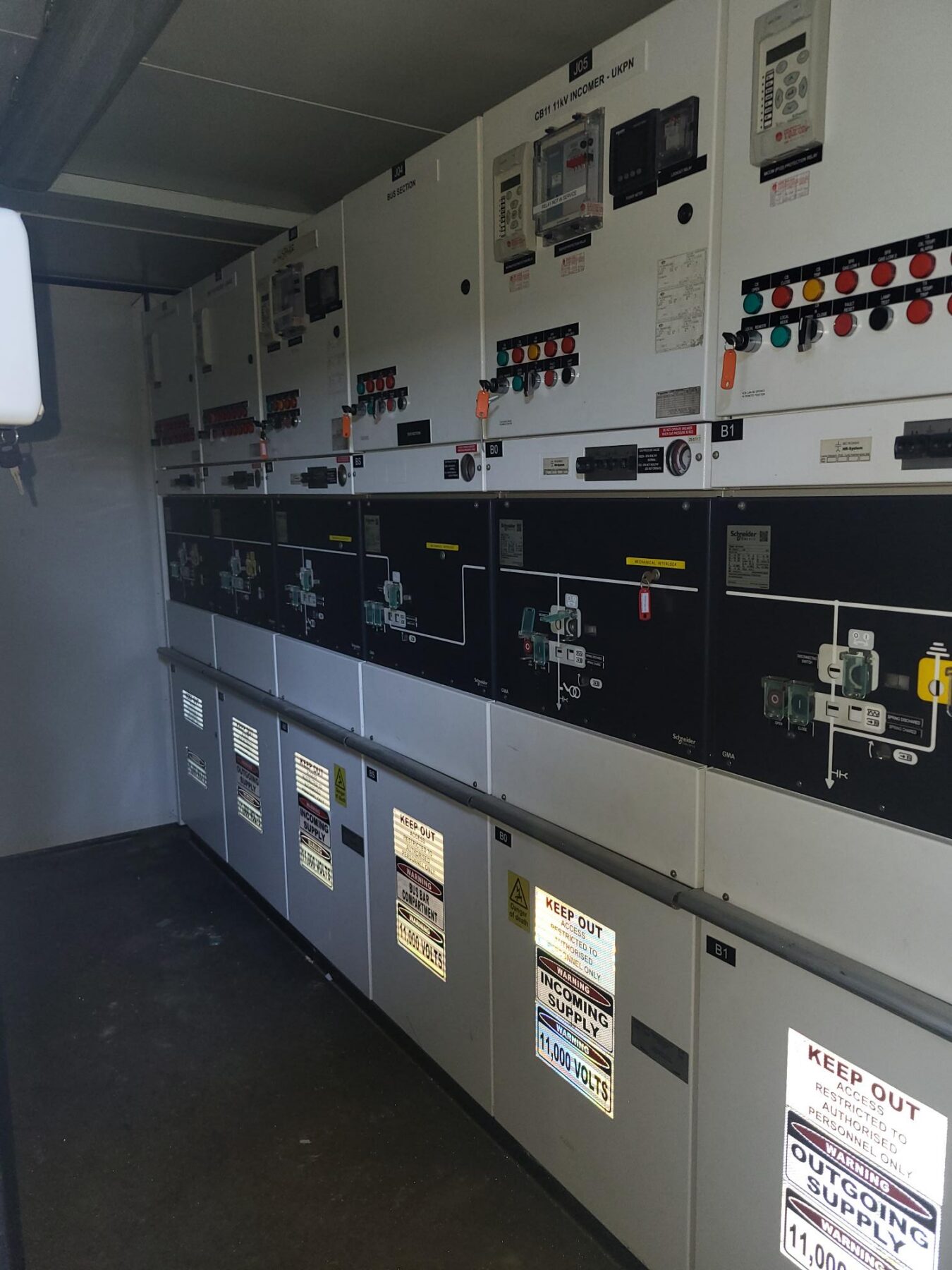Two Containerised Substations and a Containerised Switchroom