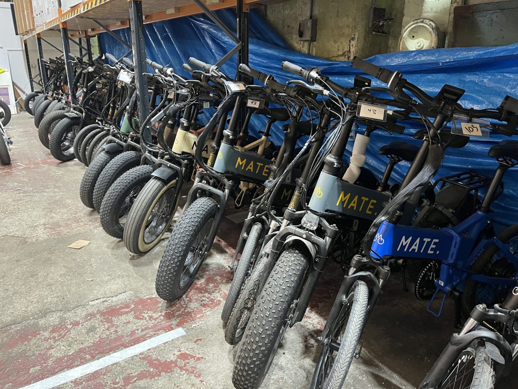 500W & 750W Mate Folding Electric Bikes and Stock of Mate Bikes Requiring Parts