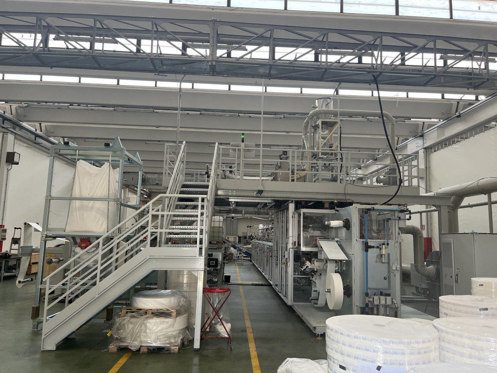 Fully Flushable Feminine Hygiene Product Manufacturing Line