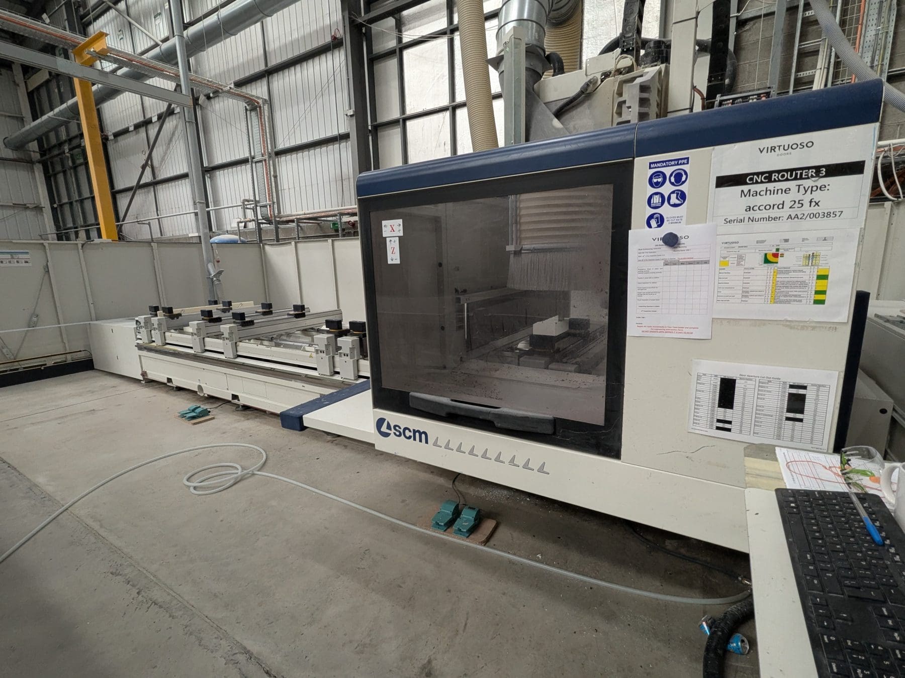Entire Modern Door Manufacturing Facility