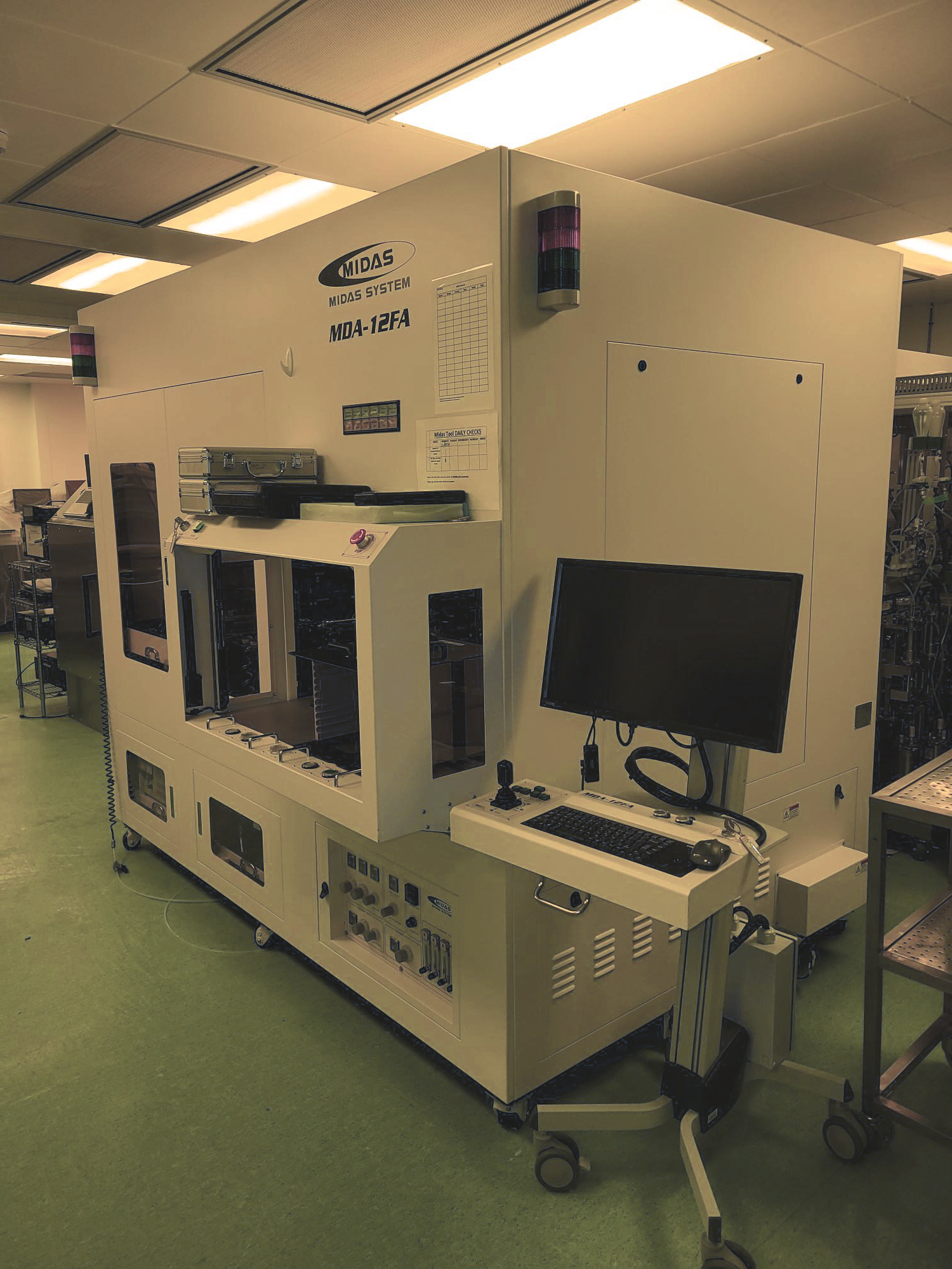 Midas Systems MDA 12fa Fully Automatic Mask Aligner (1)