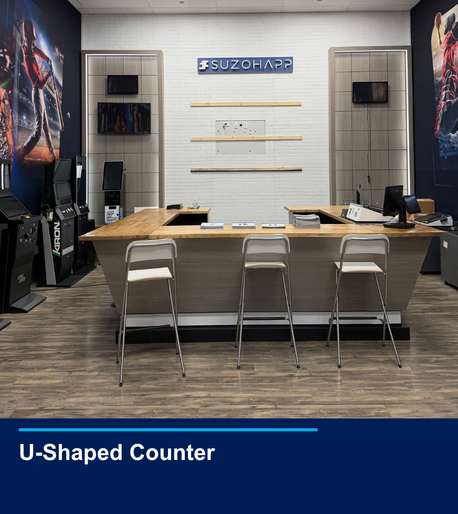 U Shaped Counter